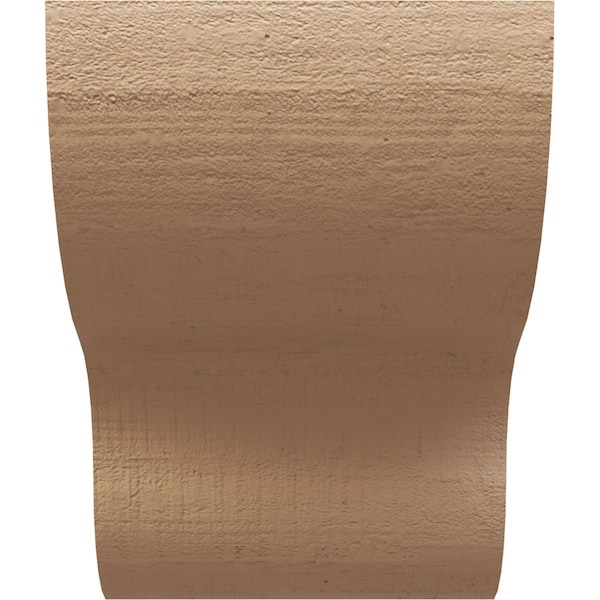 6in. W X 8in. H X 16in. L Greensboro Woodgrain TimberThane Rafter Tail, Primed Tan